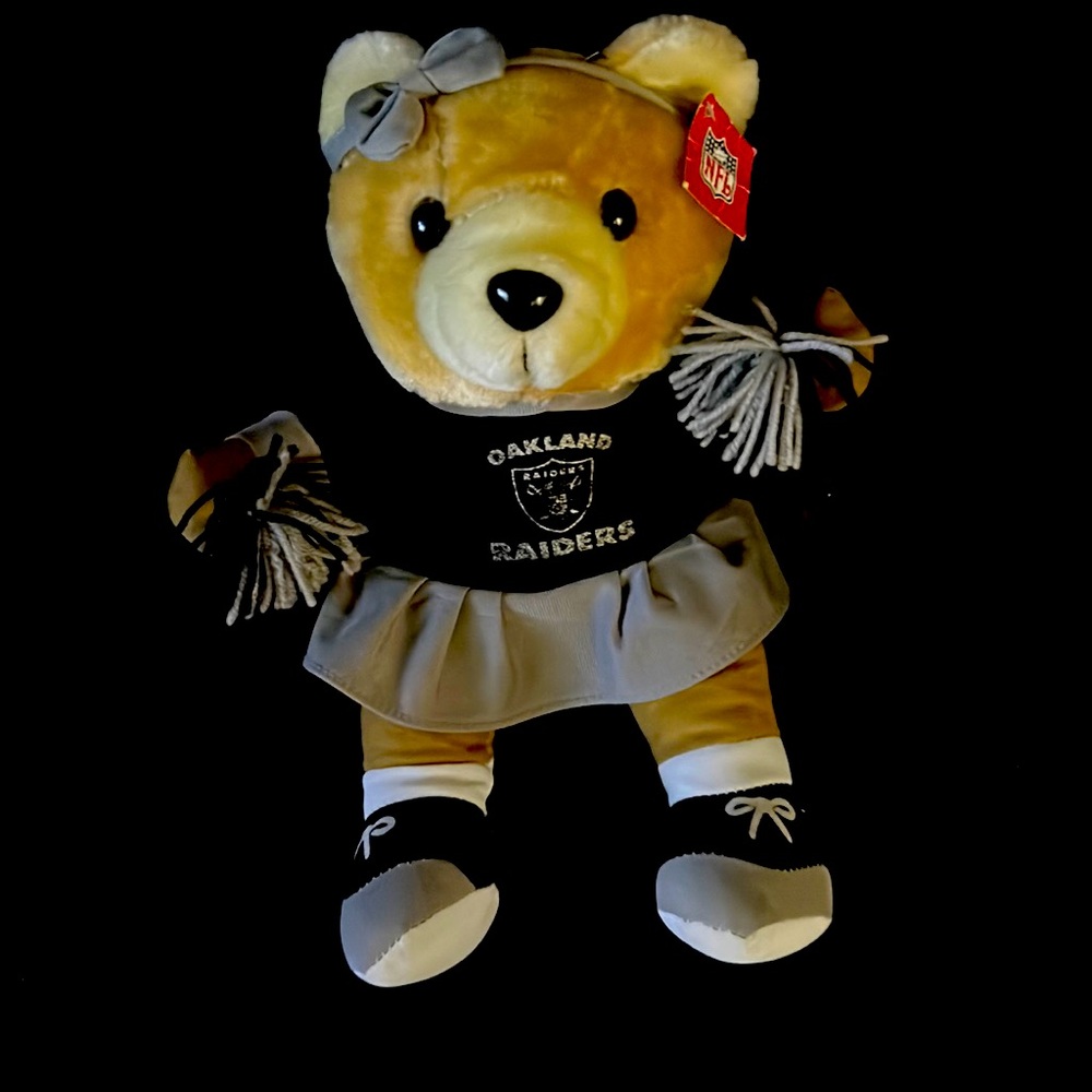 NFL RAIDERS CHEERLEADER BEAR
